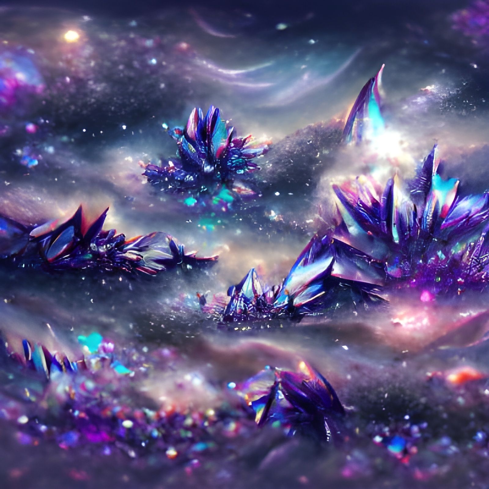 Crystalized Galaxy: A Fractal Universe