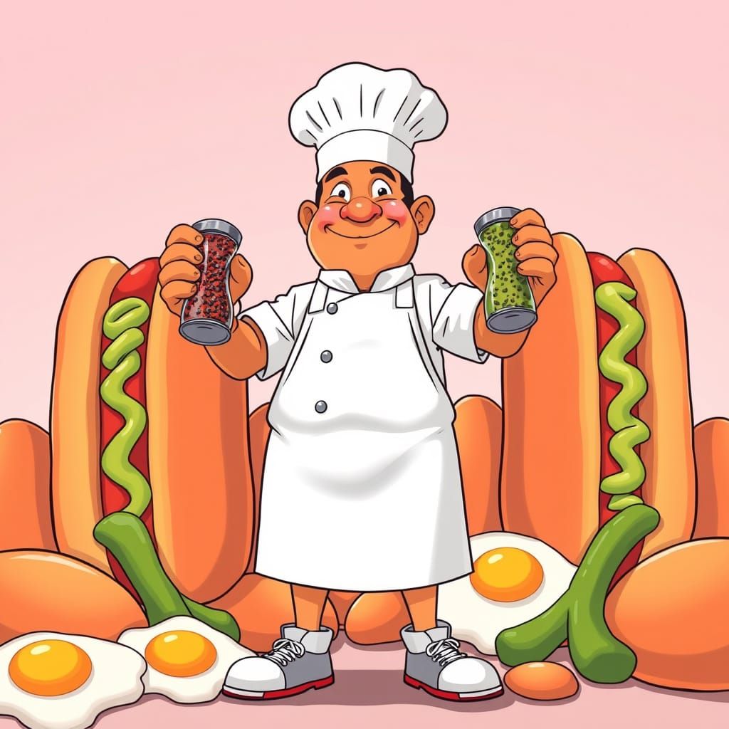 Chef Peter Pepper's Cartoon Food Fight