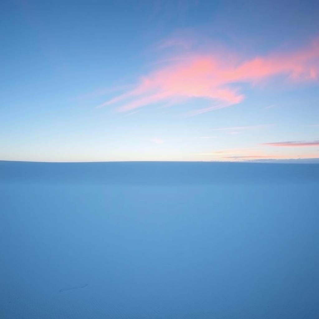 Minimalist Rendition of Eternal Nothingness