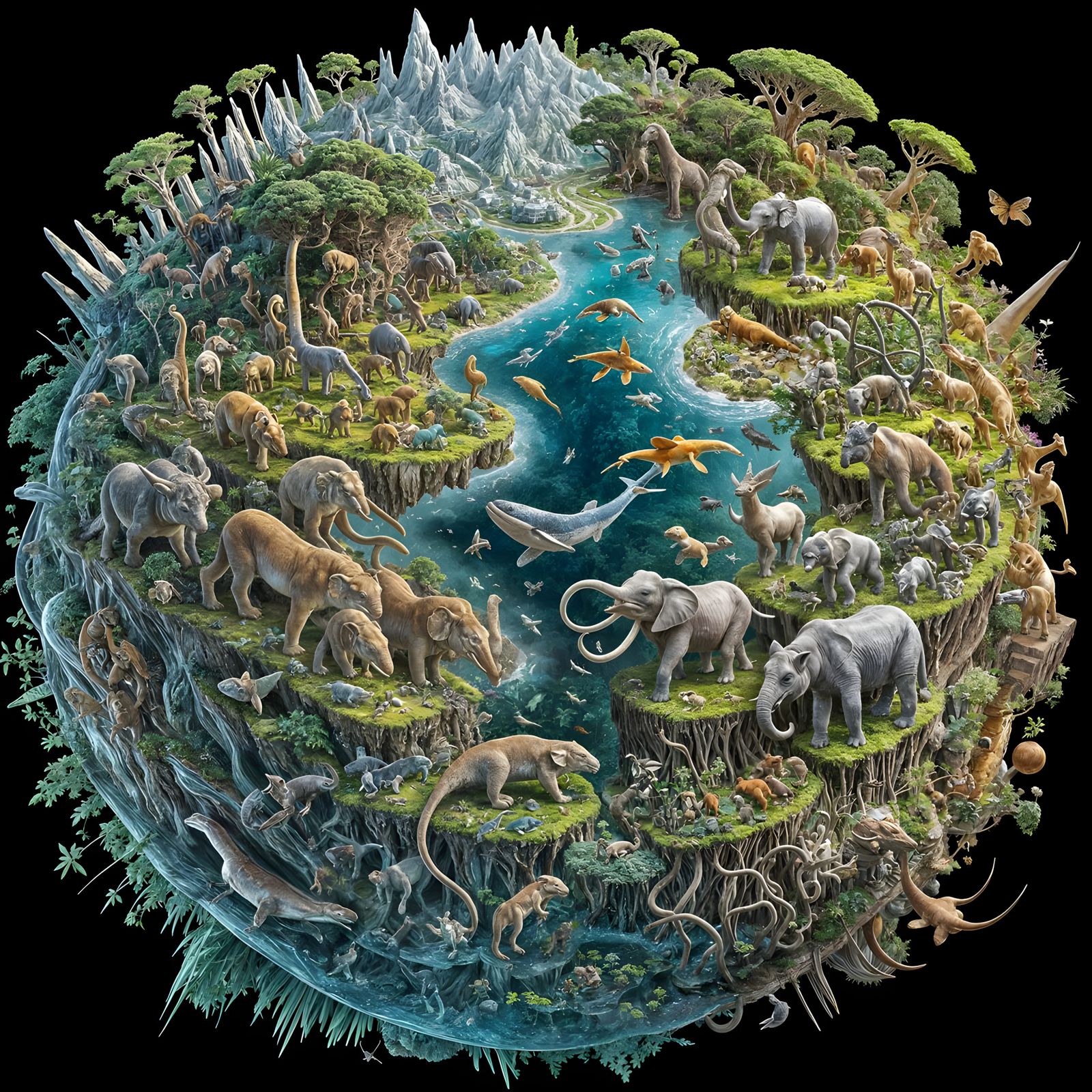 Miniature Earth Globe: A World in One Place