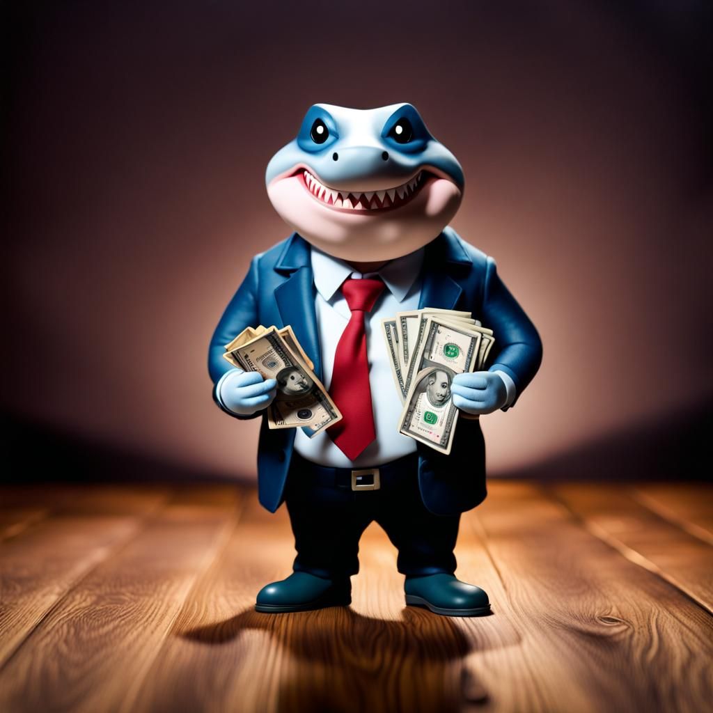 Anthropomorphic Loan Shark Funko Pop Plushie