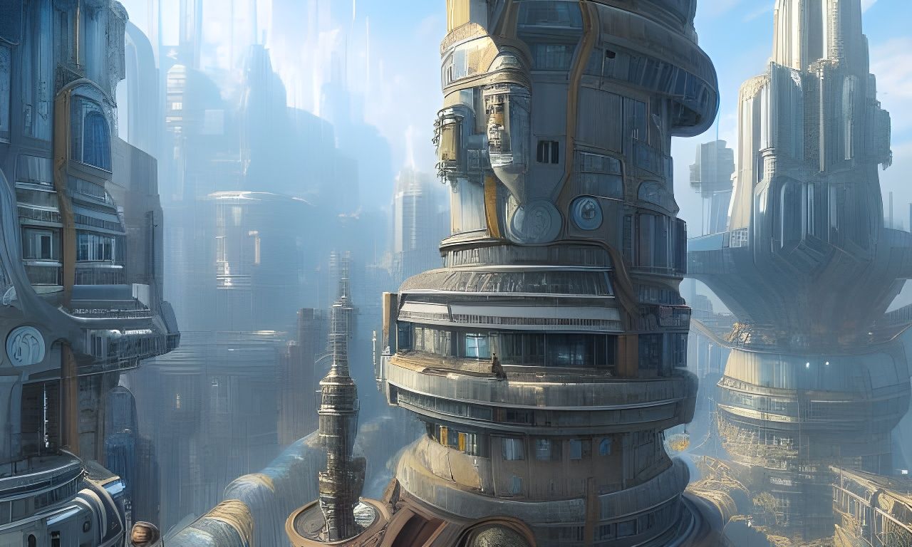 Vertical Megacity: Georgian and Victorian Sci-Fi Architectur...