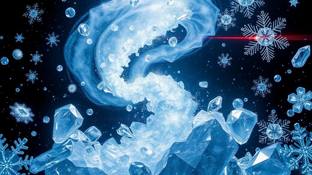 Gemstones and Snowflakes in Space, Hyperrealism