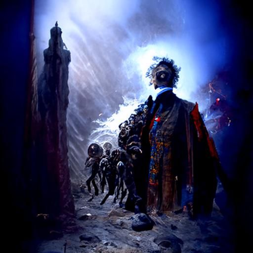 Dr. Who Lost in a Gothic Horror Multiverse