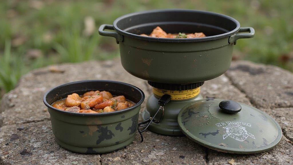 Humorous Tactical Camping Stove Mimics Video Game Logic