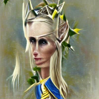 Queen Ilyria of the High Elves