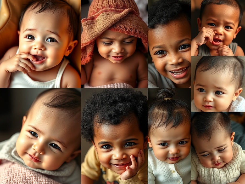 Diverse Babies Captured in Natural, Heartwarming Portraits