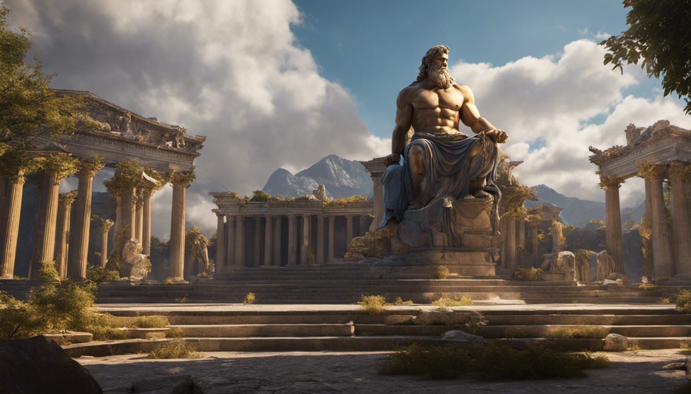 The Statue of Zeus at Olympia