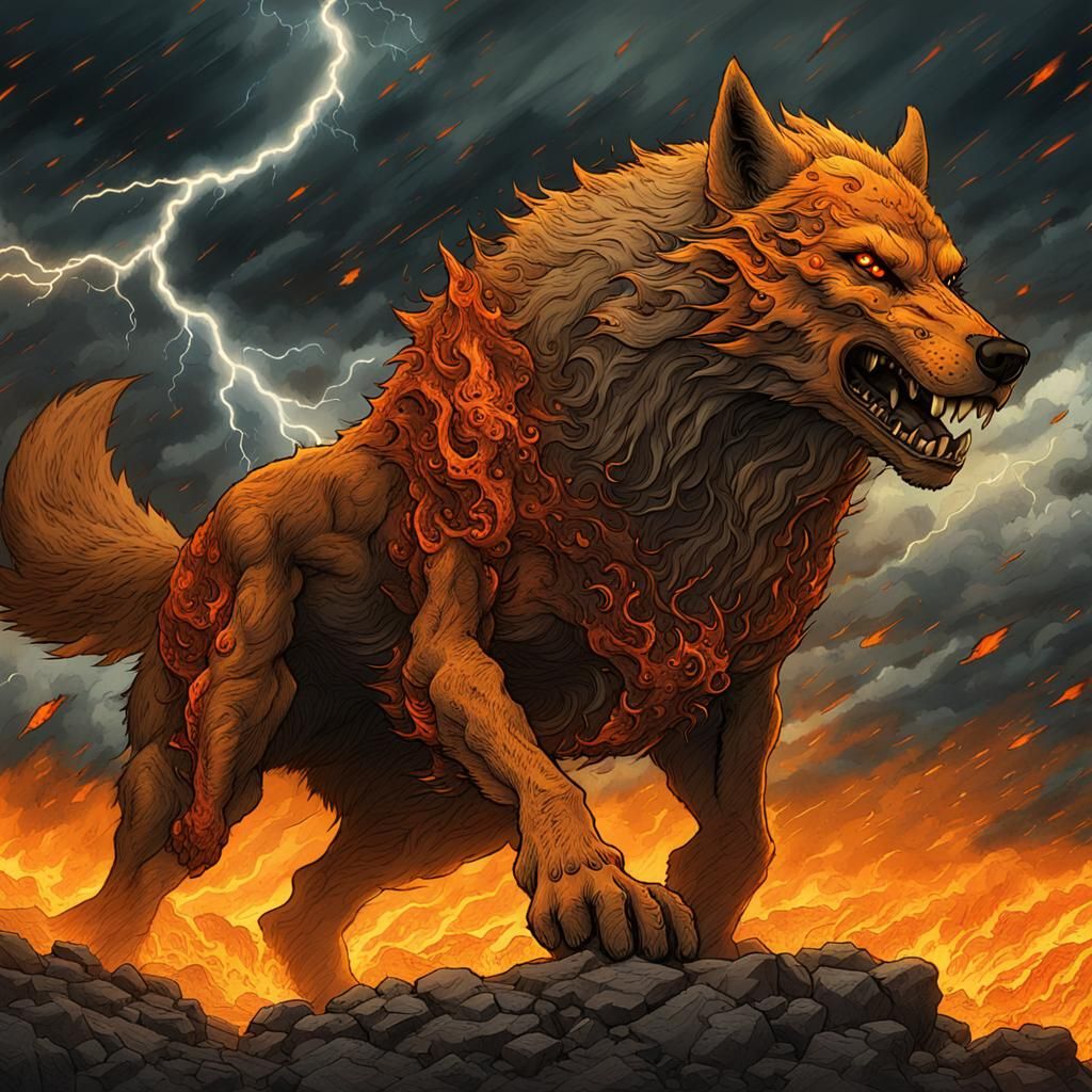 Fenrir Unleashed: Ragnarök in Norse Mythology