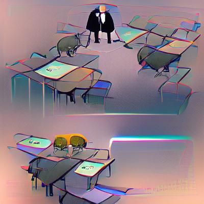 Cyberpunk Cityscape: High Tech Meets Urban Decay