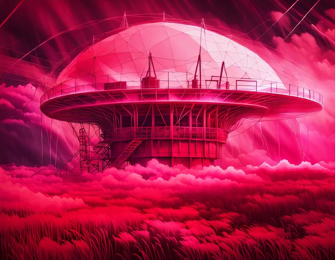 Dramatic Hurricane Image with Double Exposure Effect