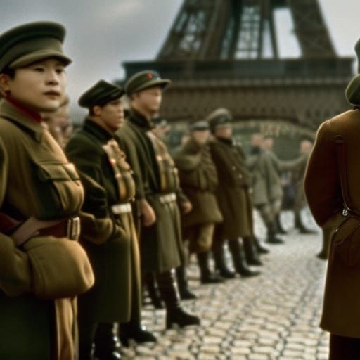 1990s WWII Film: German Occupation of France