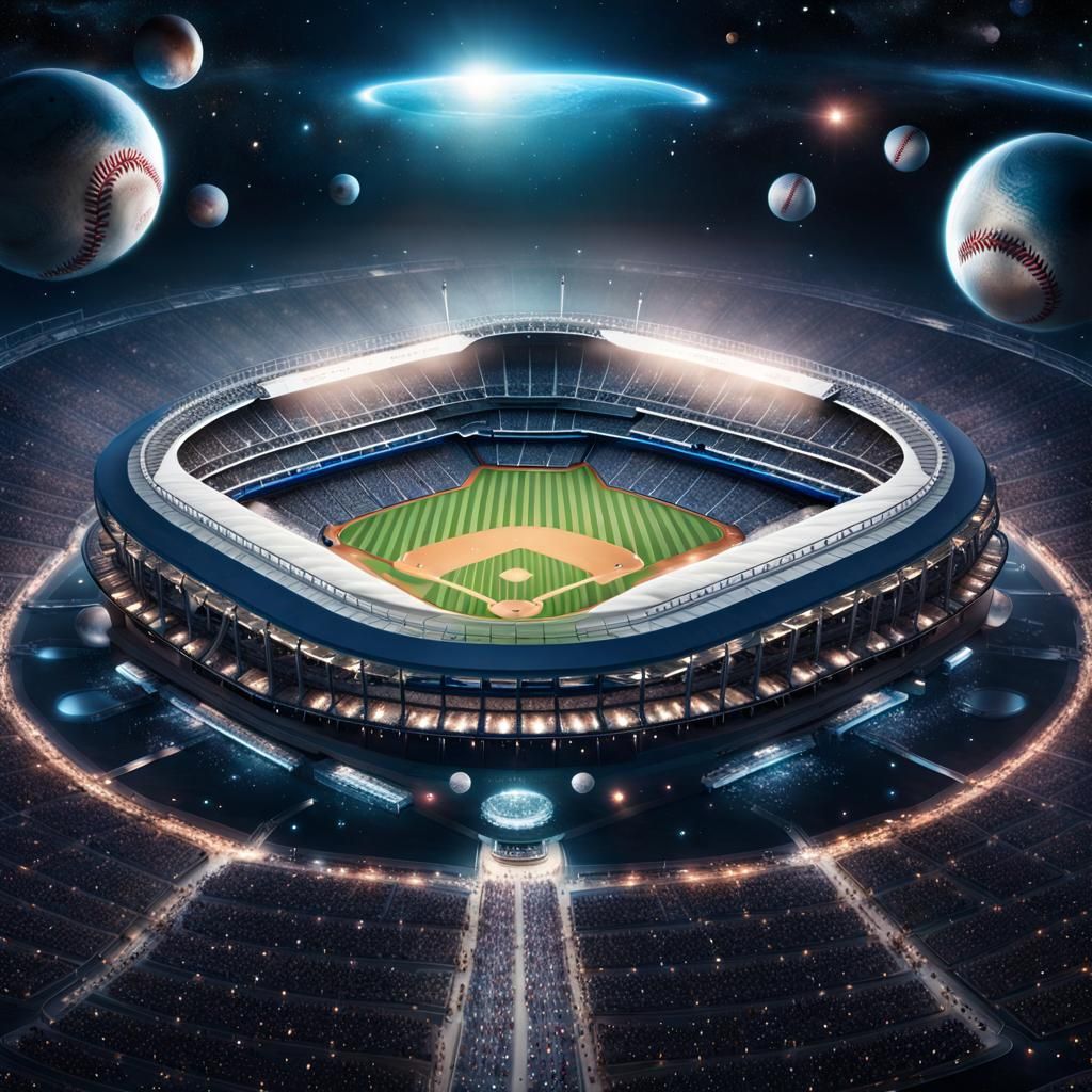 Baseball in space! ⚾️