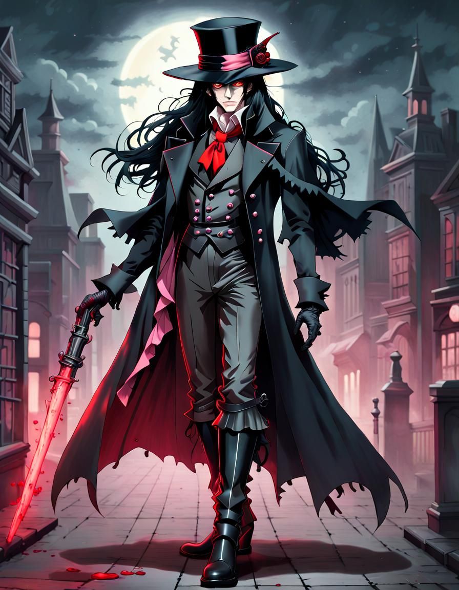 Alucard the Vampire in Black