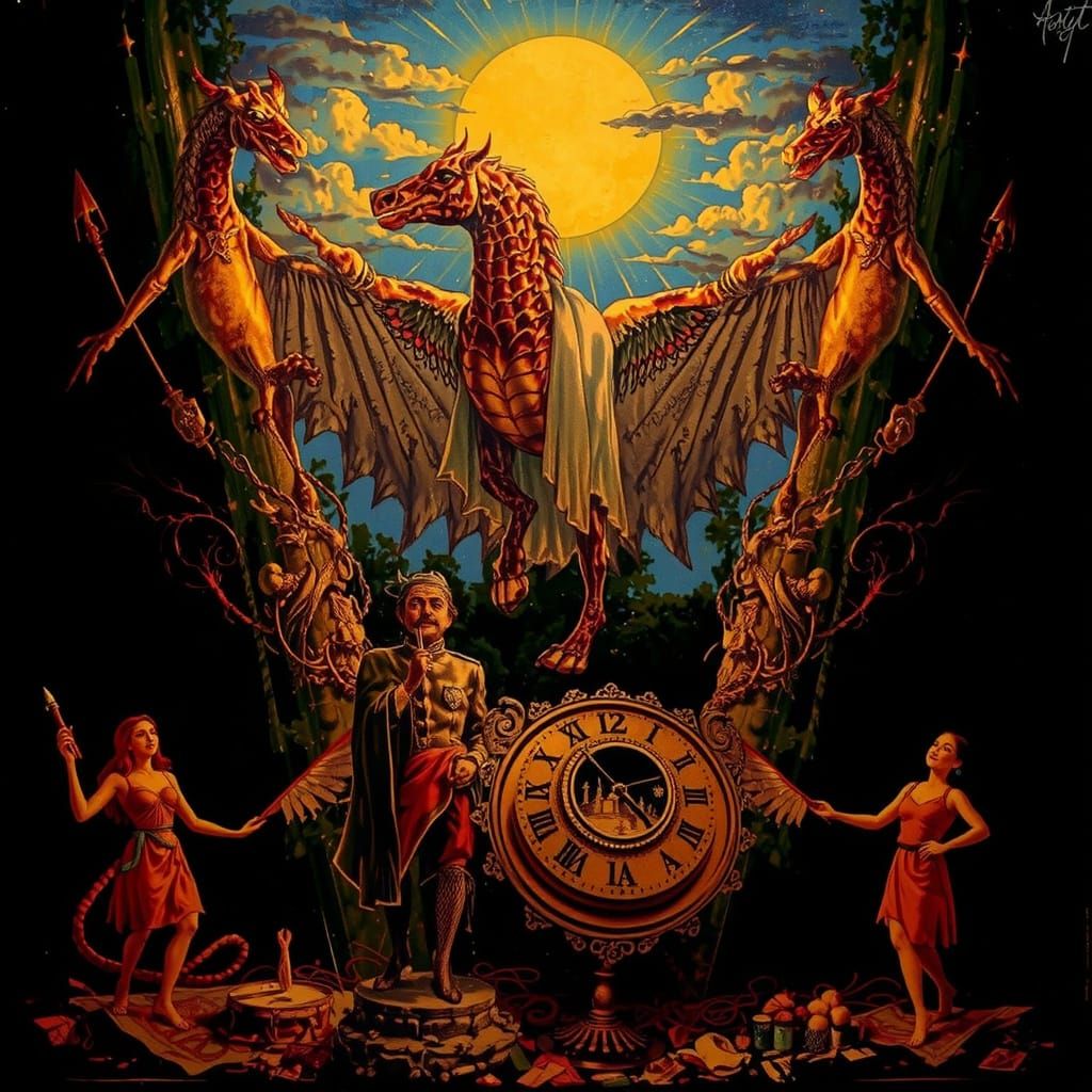 Artist's Sketch: Etcher's Etched Vision