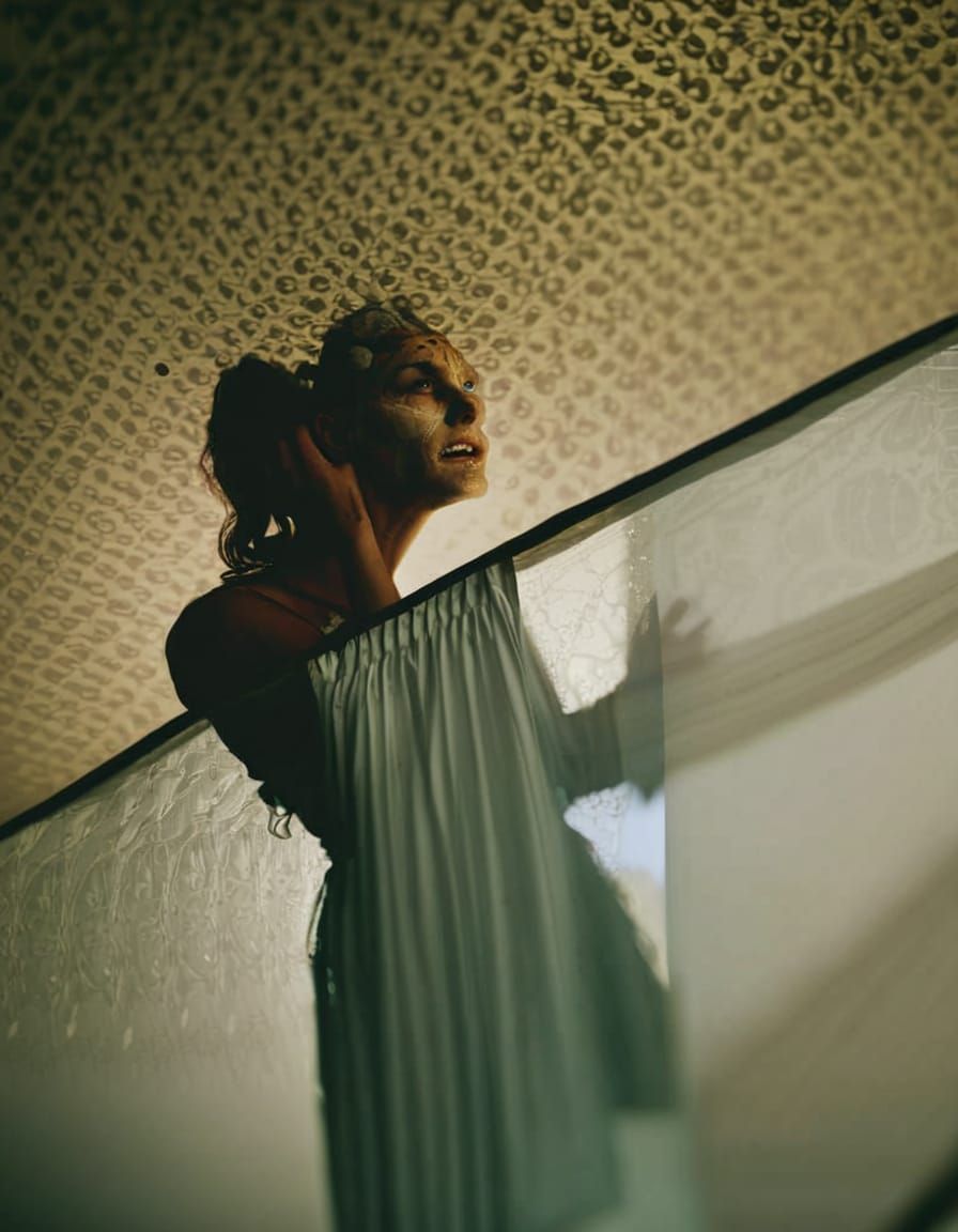 Dark Film Portraits in Ambient Light