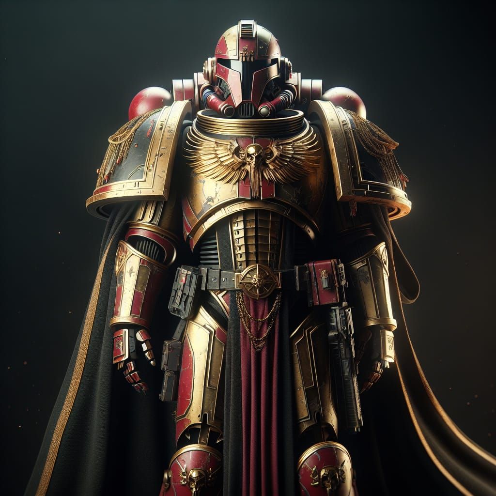 Clone Trooper Space Marine Fusion Concept Art