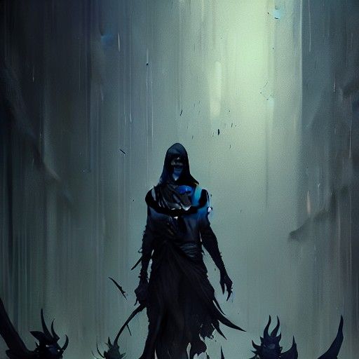 Sinister Inner Demons by Greg Rutkowski: 4K HDR