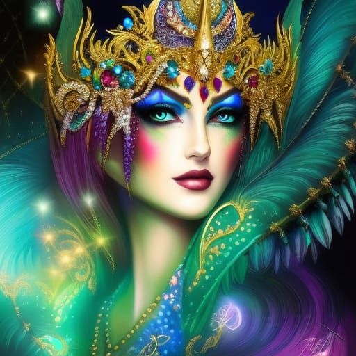 Butterfly Mask at Dark Fantasy Masquerade