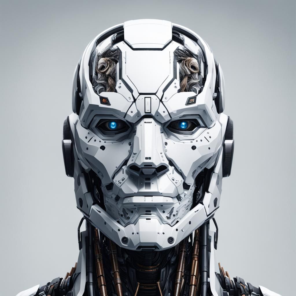 AI Self-Portrait: Juggernaut's Digital Visualization