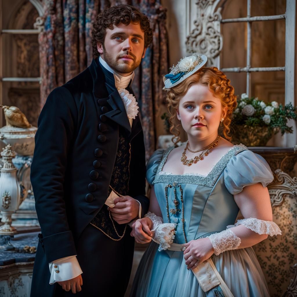 Penelope and Colin: A Bridgerton Portrait