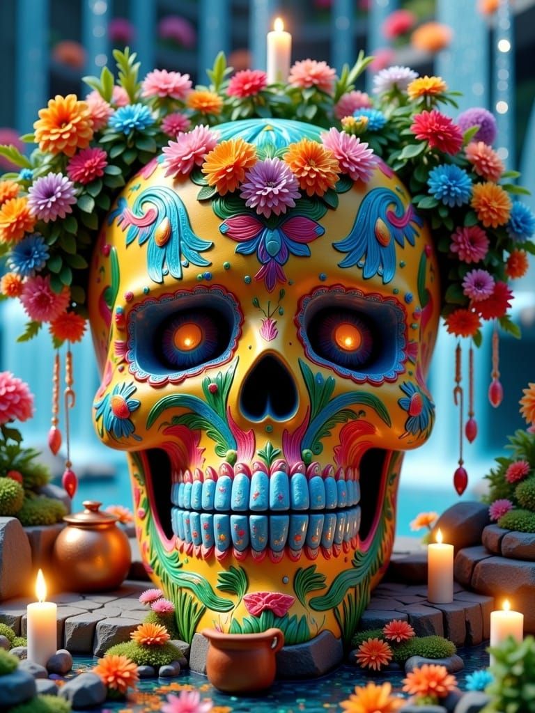 Día de los Muertos Altar