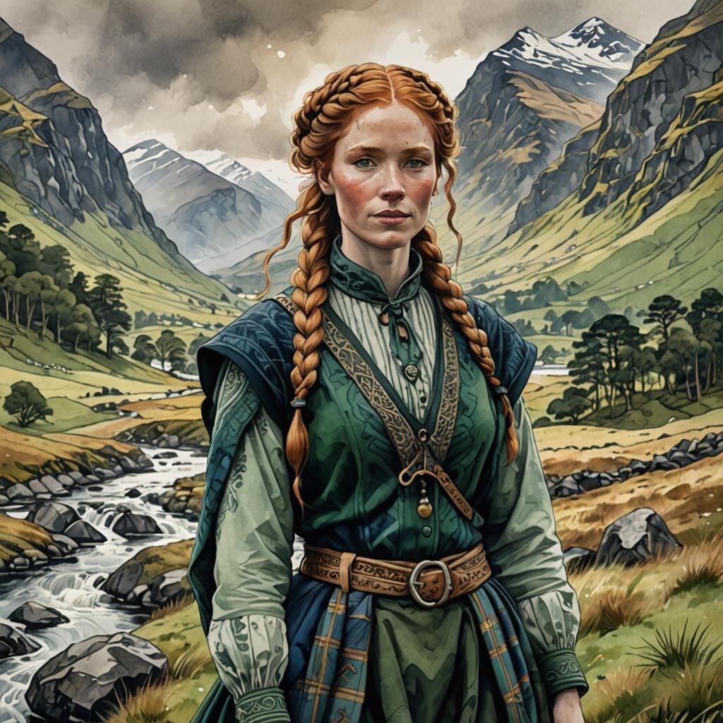 1600's Glencoe woman