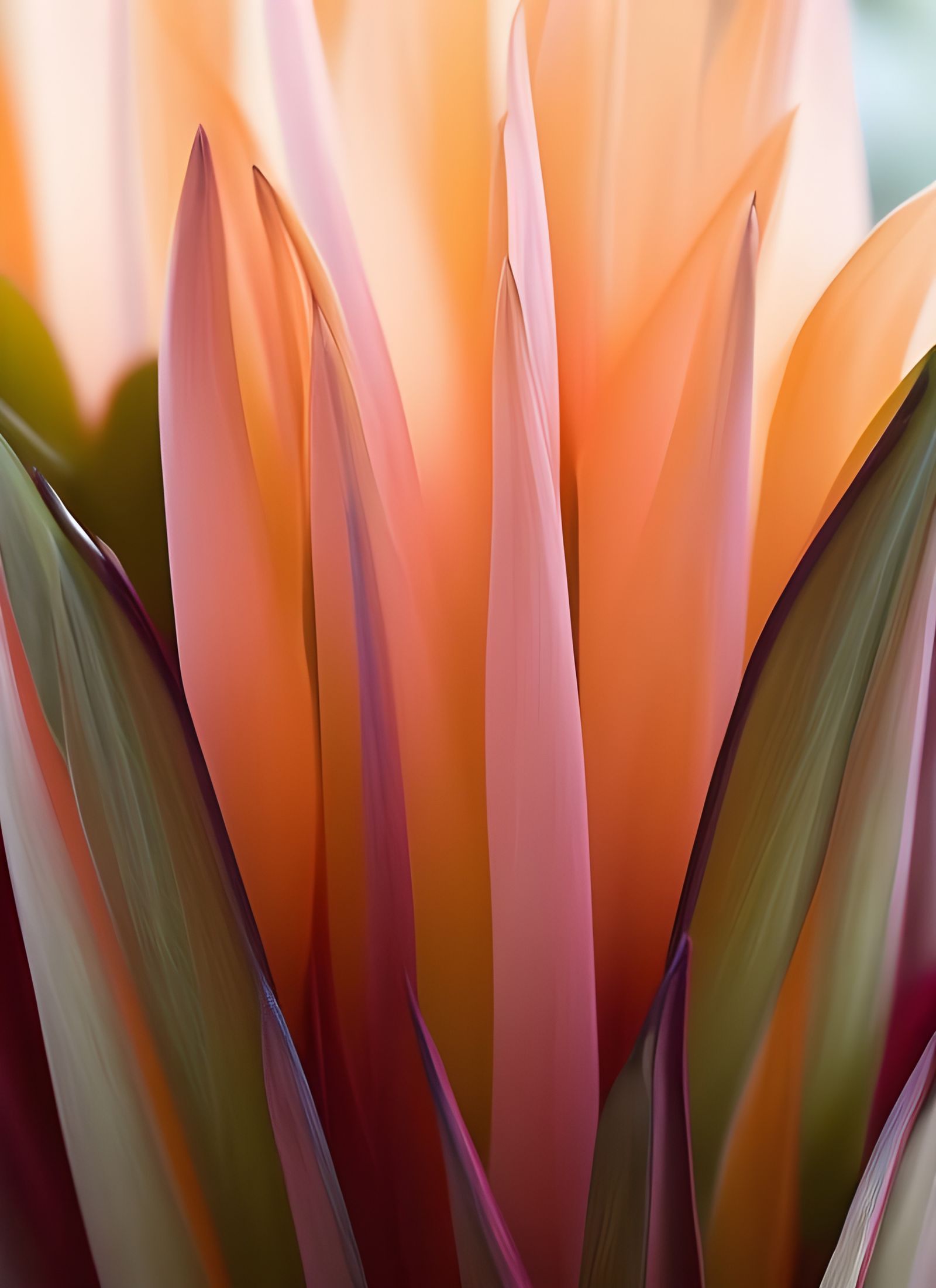 Exotic Flowers in Dreamlike Technicolor Vision