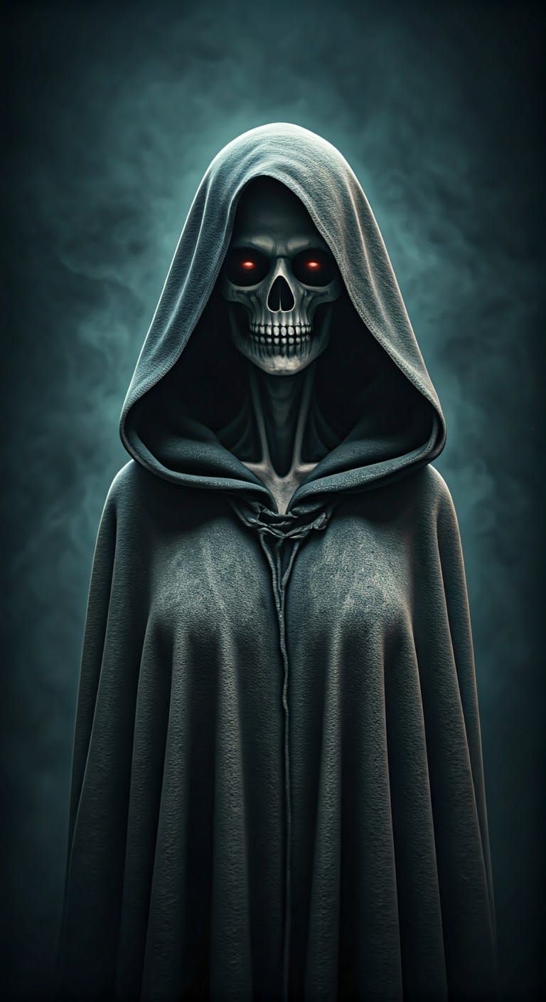 Eerie Siren Head in Ominous Fog, Cinematic Horror