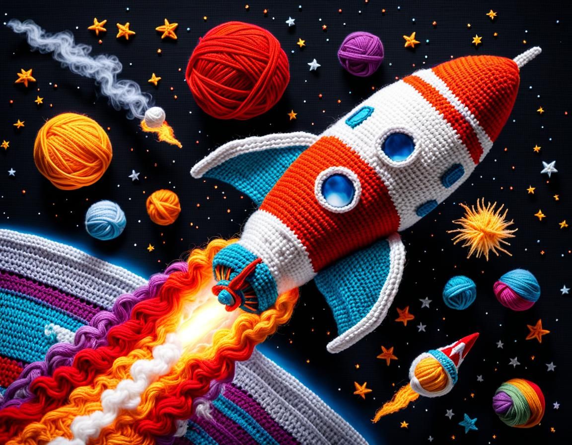 Crochet_spaceship