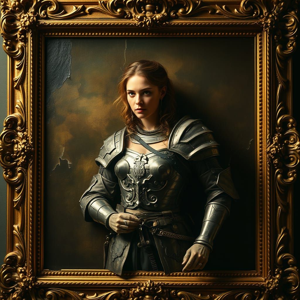 Baroque Warrior Queen Steps into the Modern World