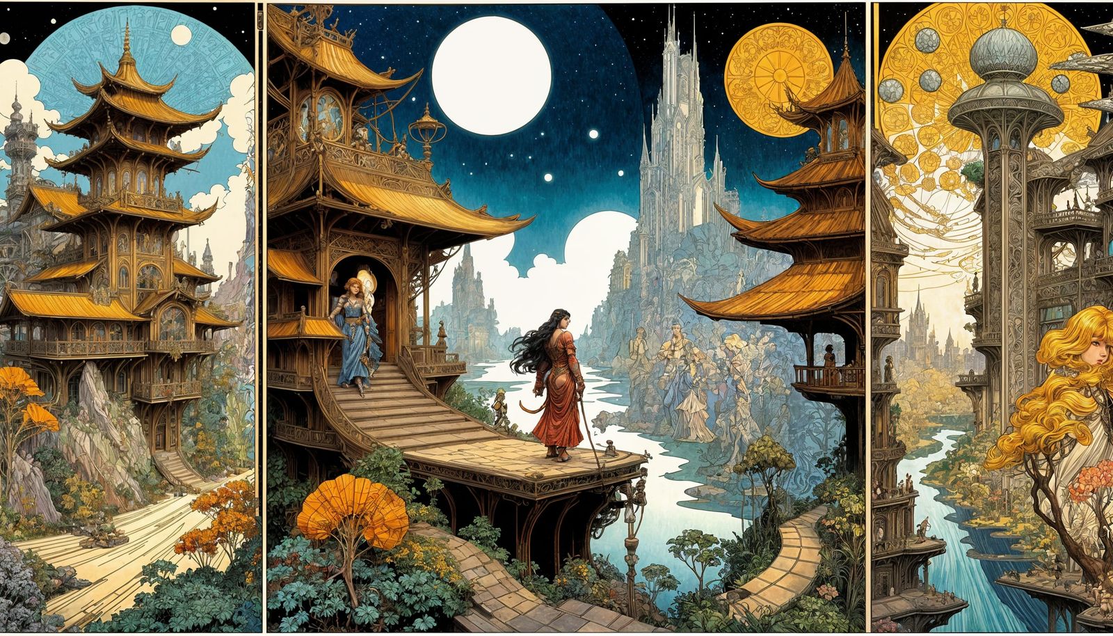 Biomechanical Muses in Post-Apocalyptic Comic Art