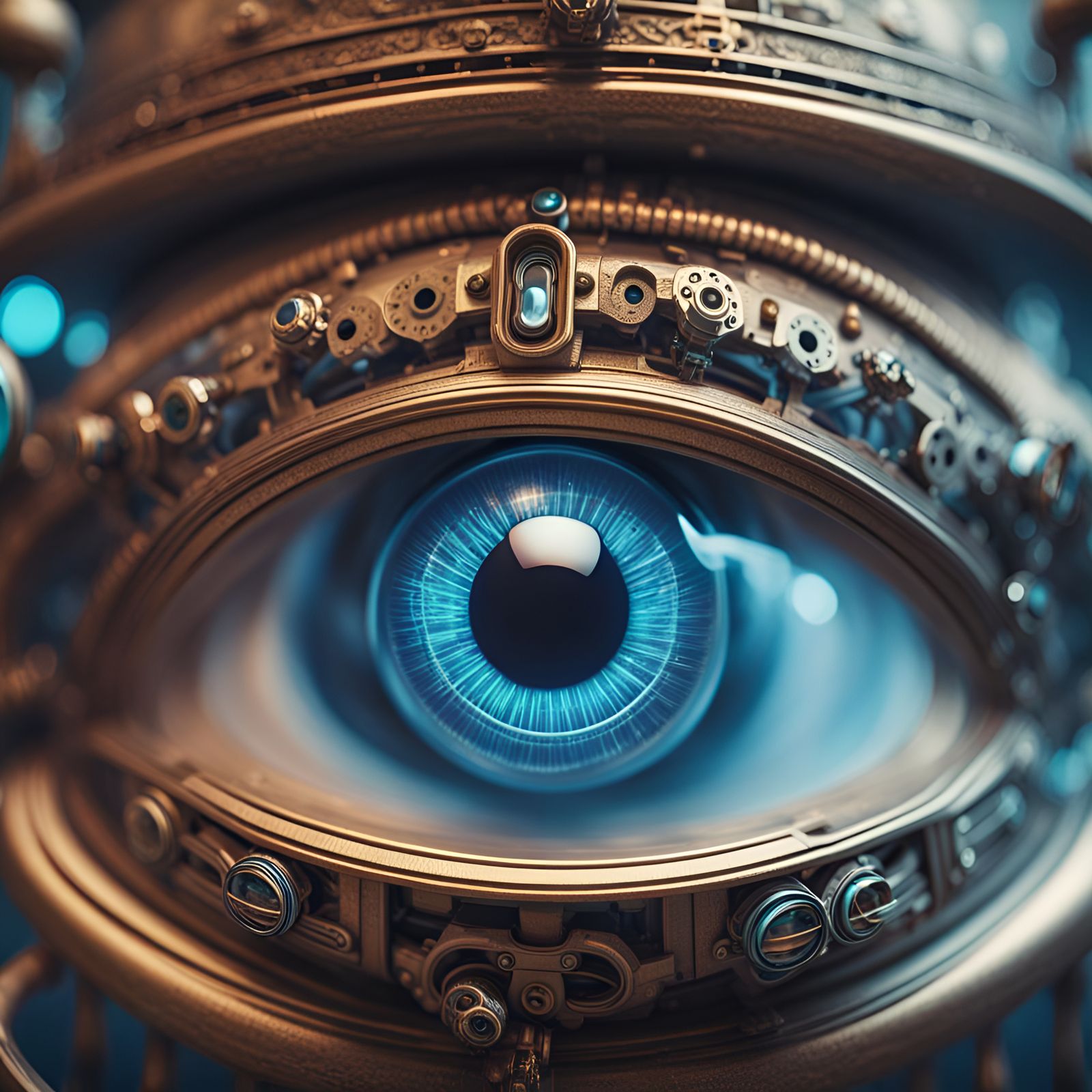 A Blue Android Eye (Continued)