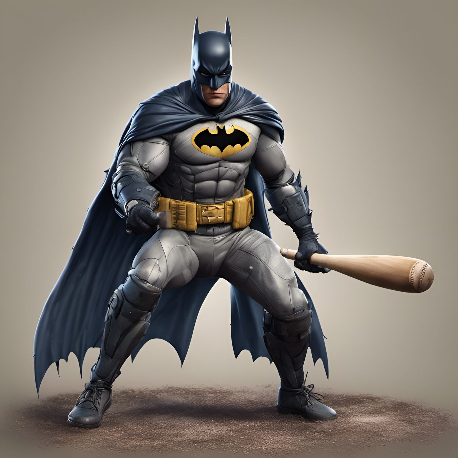 Which superhero has the most home runs? Bat-Man