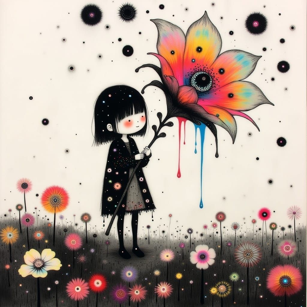 Mimi et sa fleur magique