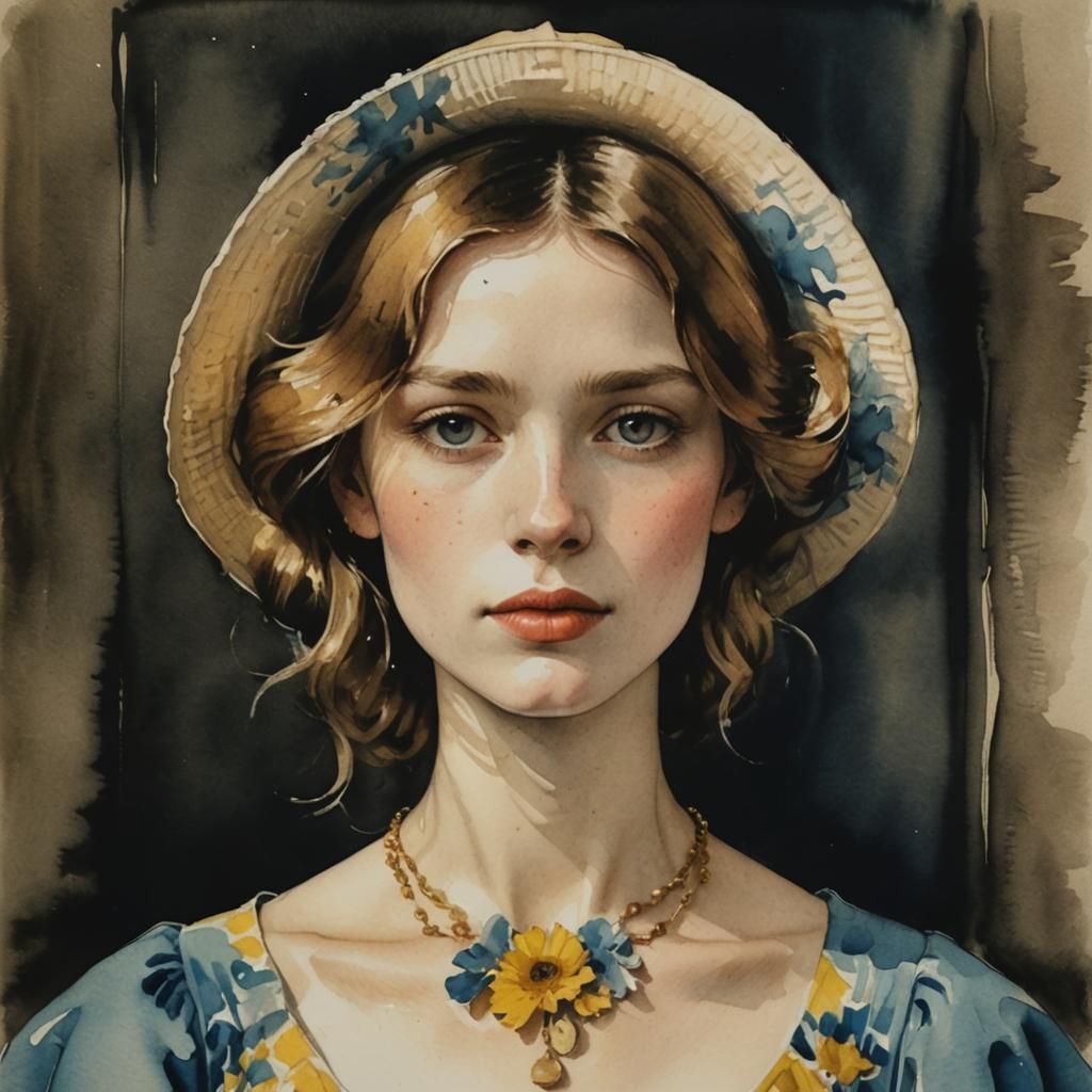 New Hat and Dress 1