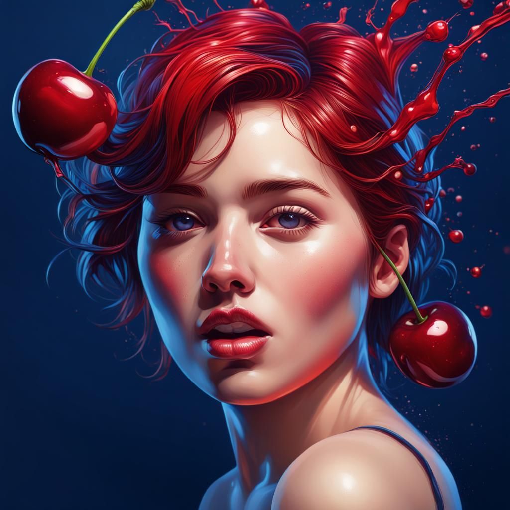 Life is simple, it’s either cherry red or midnight blue