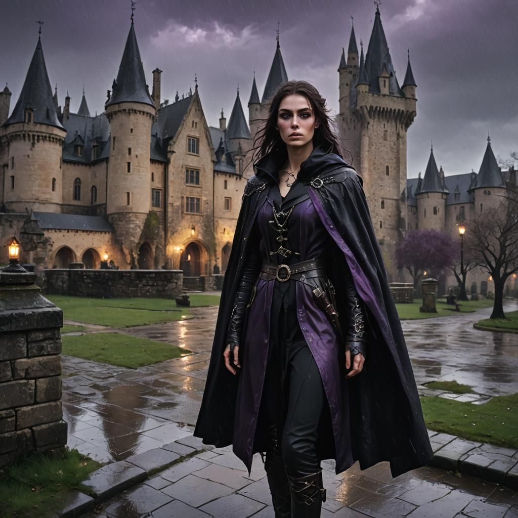 Elven Rogue Portrait in Ultra-Realistic Detail