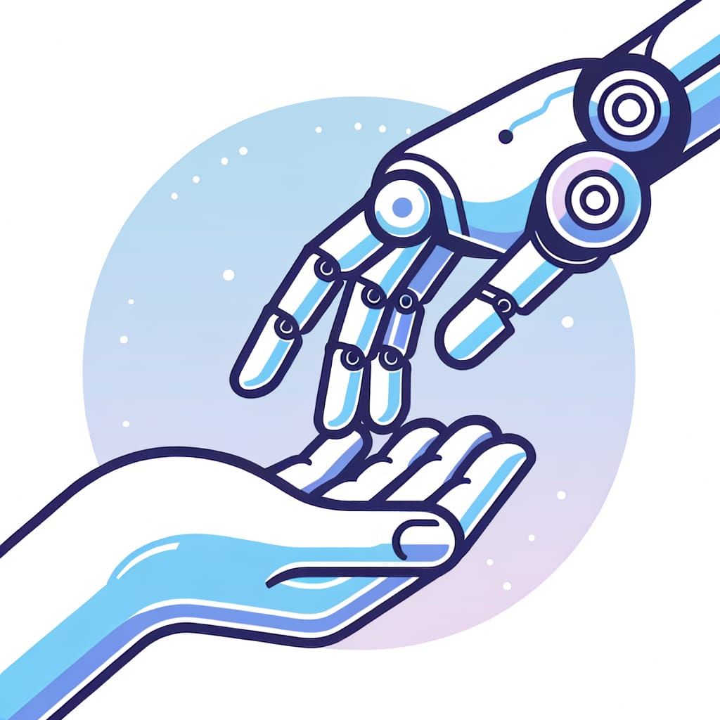 Robotic Hand Offers Support to Human Hand in Minimalist Vect...