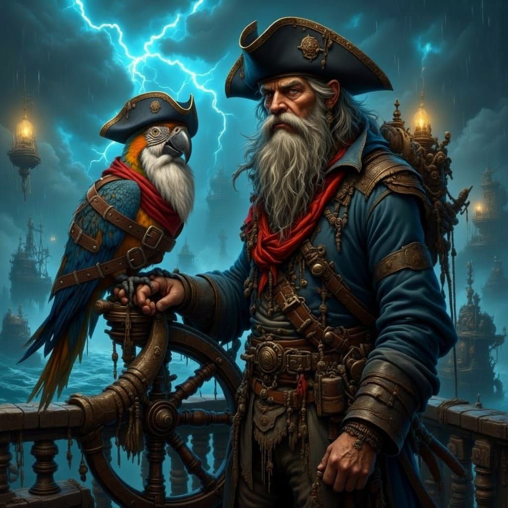 Parrot & Pirate