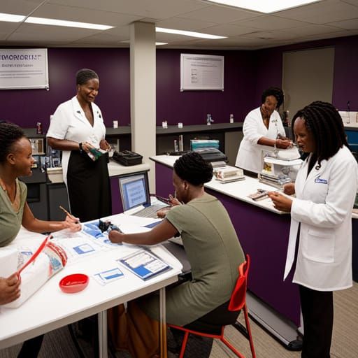 Outreach Clinic for Prostate Cancer Screening, Matte Paintin...