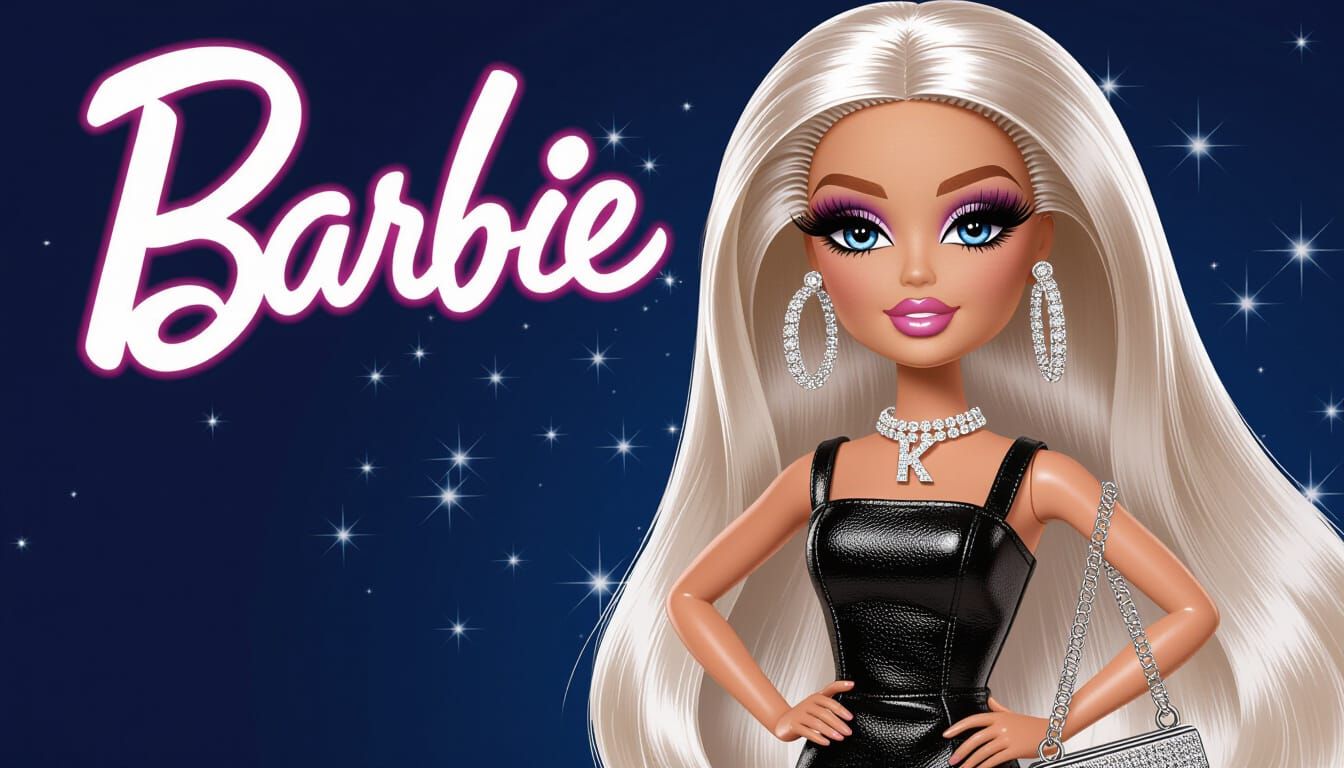 Glamorous Barbie Doll Inspired by Bratz and Kim K
