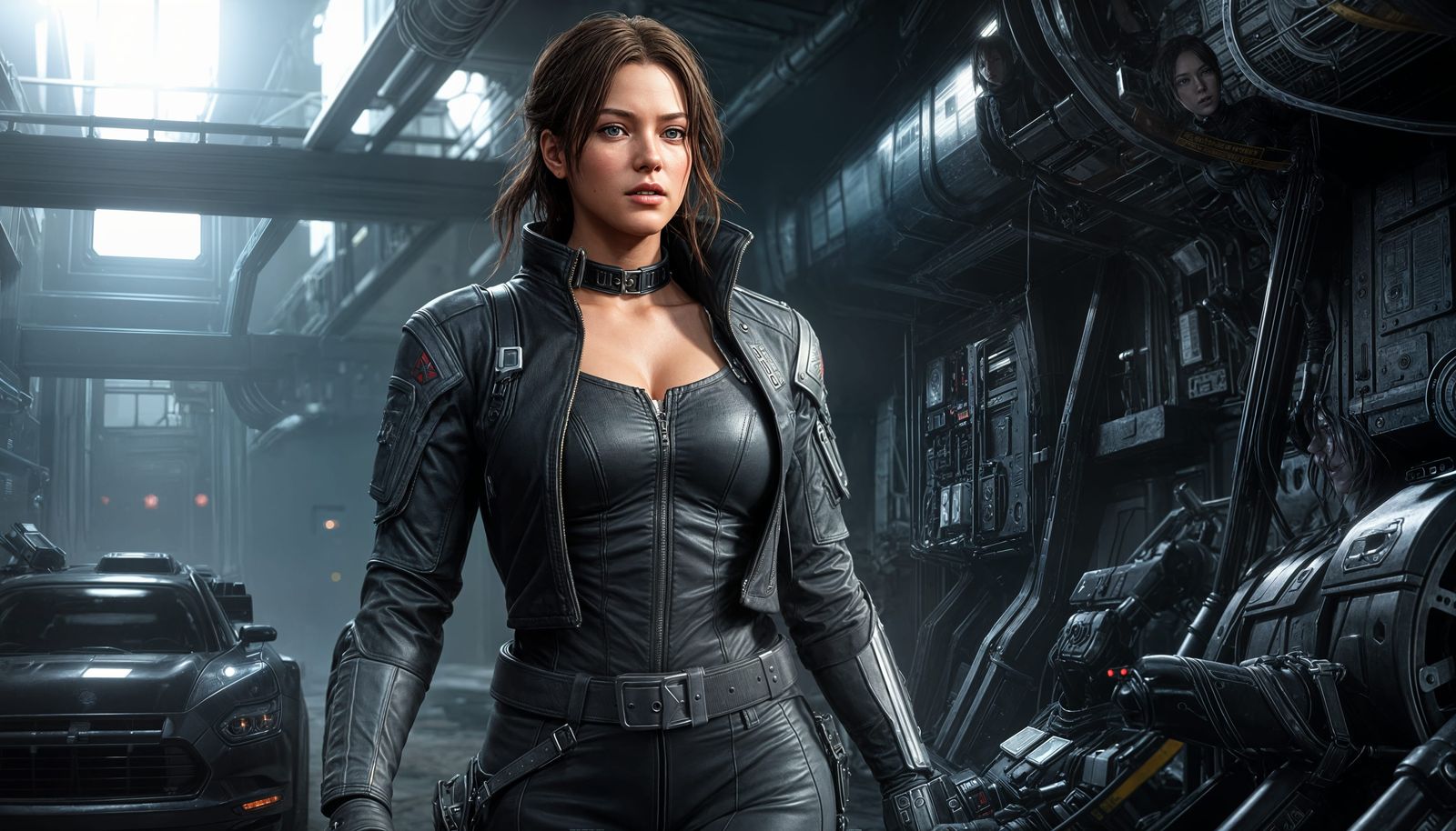 Ashley in a Disturbing Cyberpunk Hierarchy