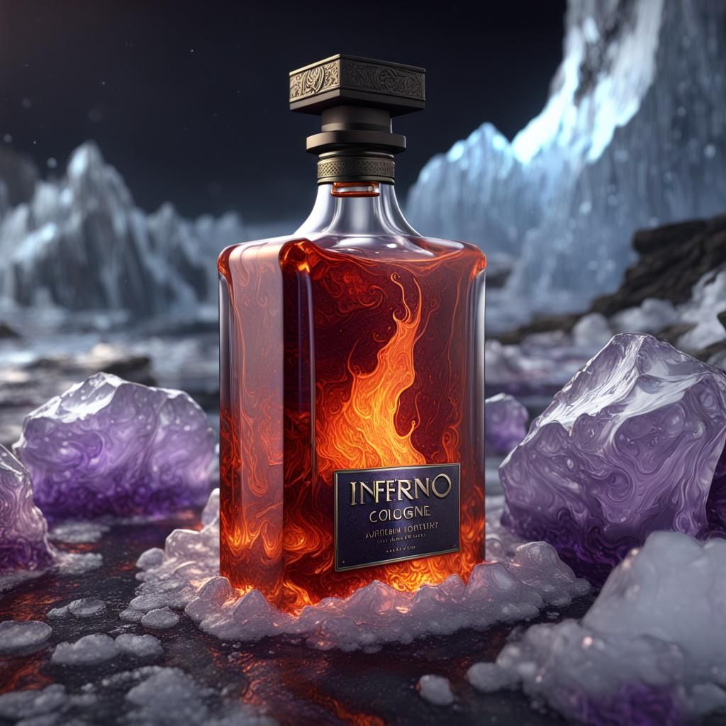 Inferno Cologne: Lava on Ice, Dark Fantasy Art