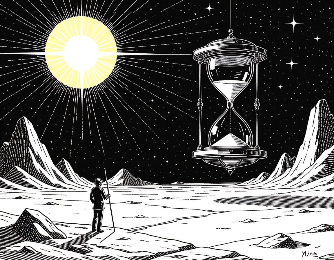 Spectral Inventor in Floating Observatory: Line Engraving