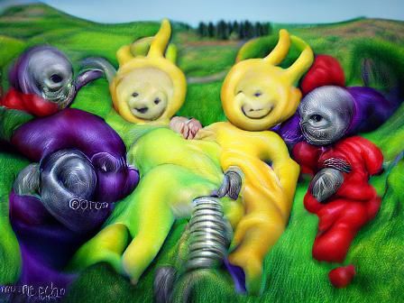 Teletubbies tickle