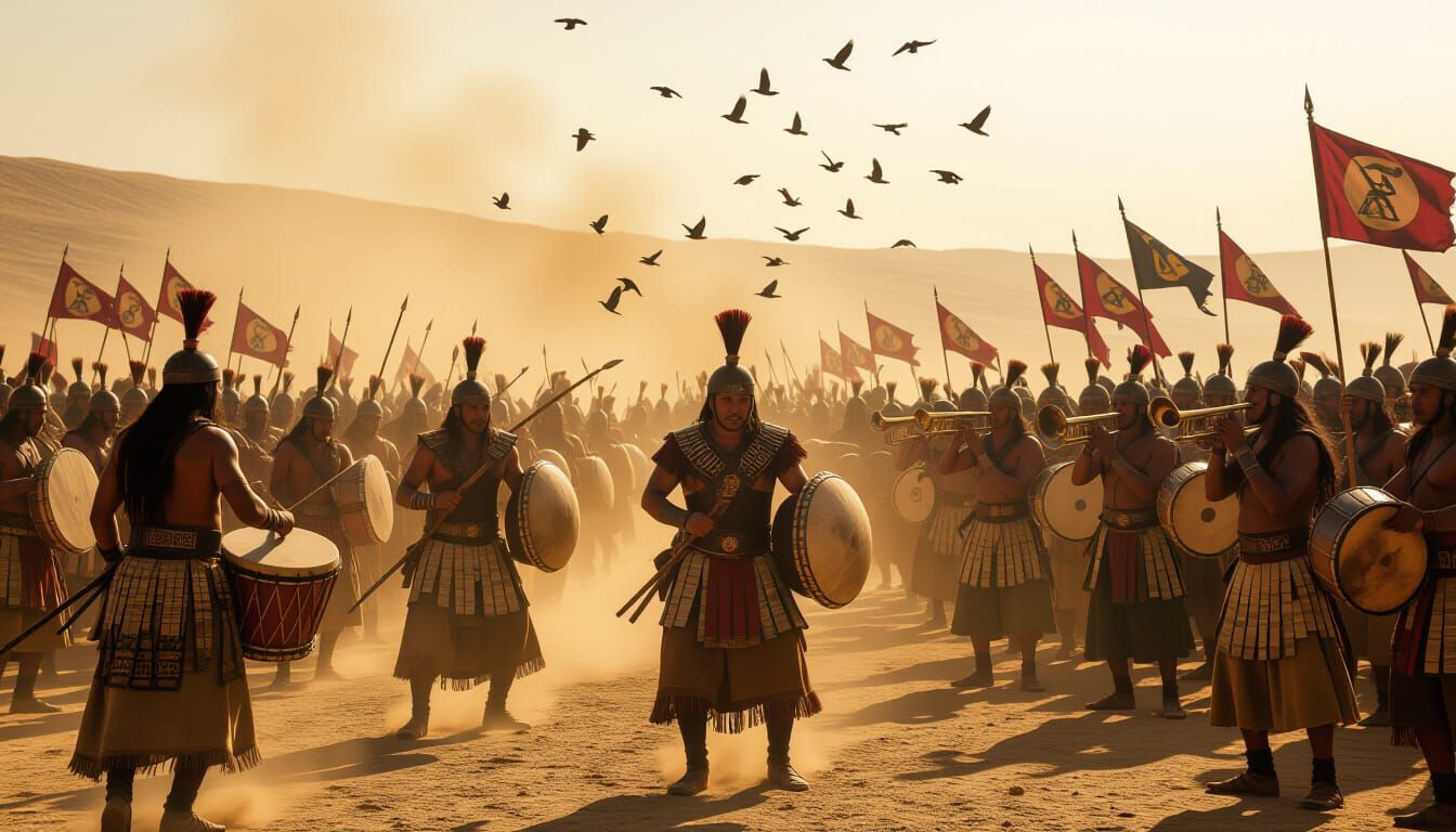 Epic Ancient Battlefield Ready for War