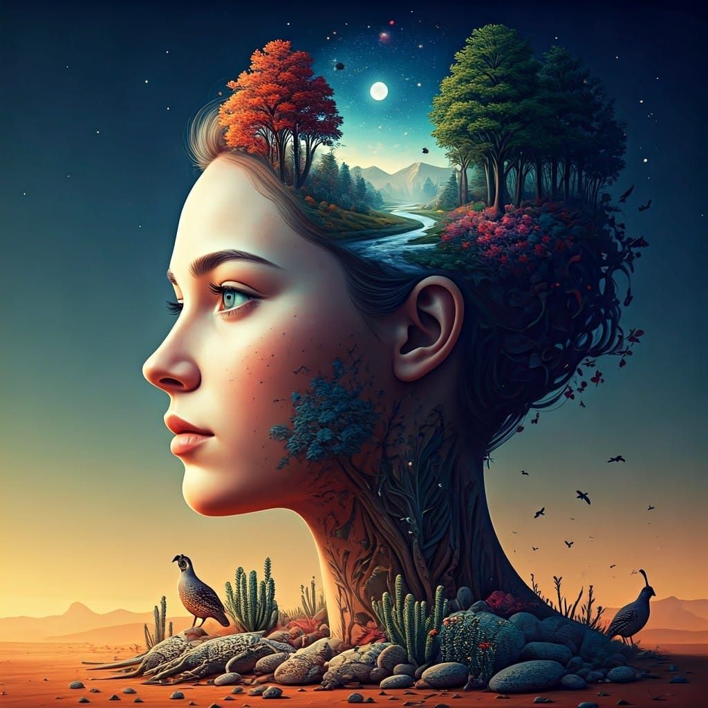 Dreaming of Paradise in a Deserted Landscape