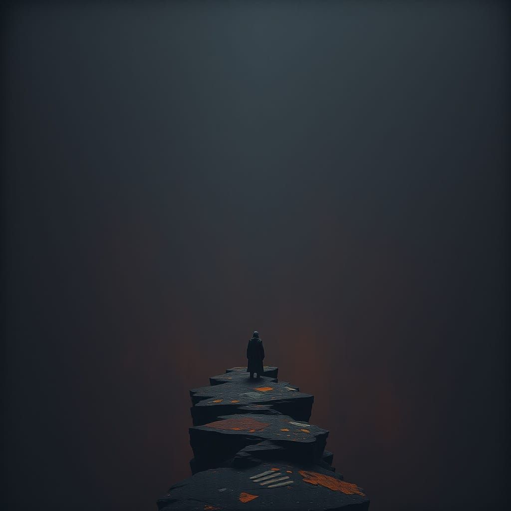 Existential Dread in a Void Landscape