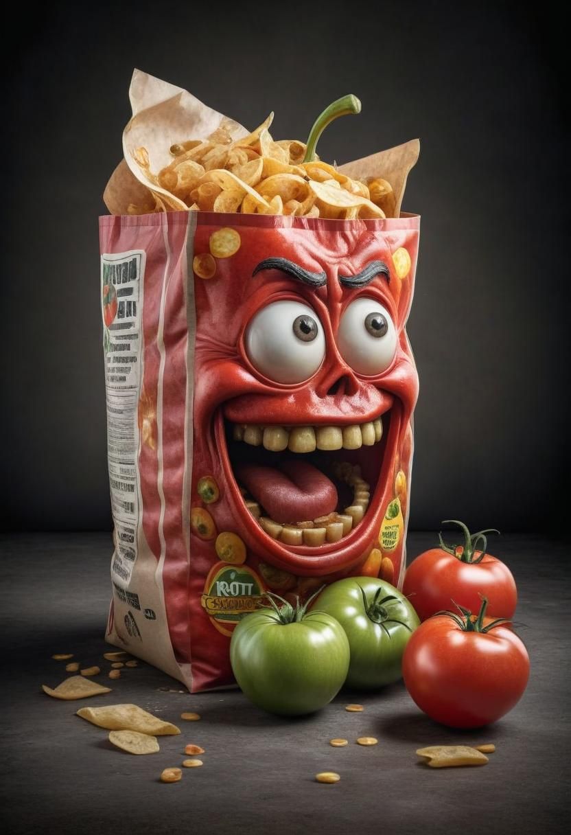 Rotten Tomatoes Logo on Food Packaging